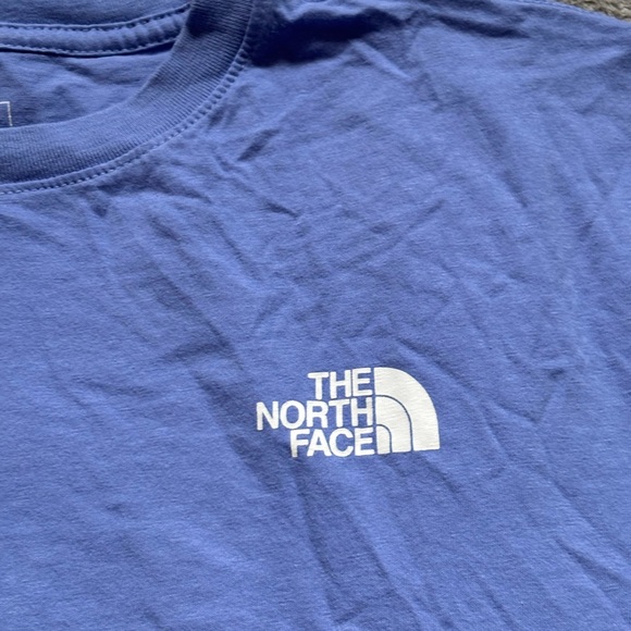 The North Face Shirt Womens XL Lilac Floral Graphic Tee Never Stop Exploring - Picture 2 of 11